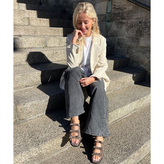 COPENHAGEN SHOES AS I MOVE LEP Slippers 0135 LEP TAUPE