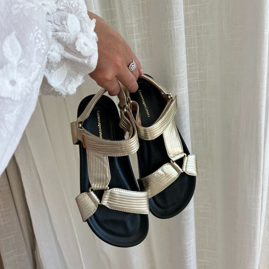 COPENHAGEN SHOES CARRIE LEATHER Sandalen 0051 GOLD