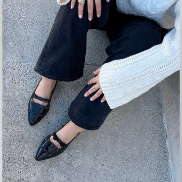 COPENHAGEN SHOES CARRING Ballerinas 0011 BLACK PATENT