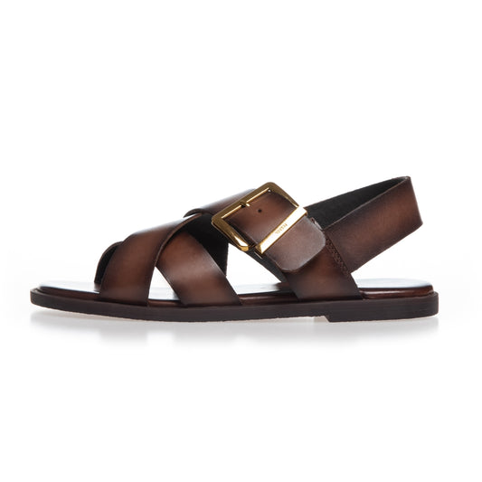 COPENHAGEN SHOES CECILE Sandalen 847 Dark Brown