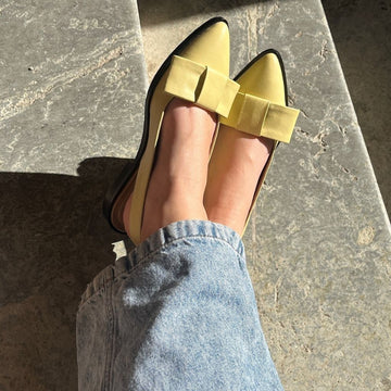 COPENHAGEN SHOES CITY WALK Ballerinas 0876 LIGHT YELLOW