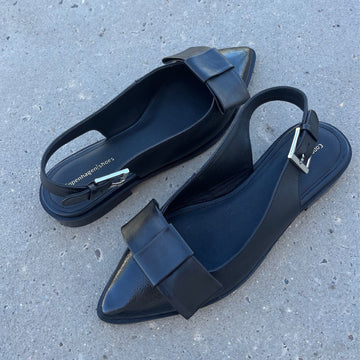 COPENHAGEN SHOES CITY WALK - BLACK Ballerinas 0001 BLACK