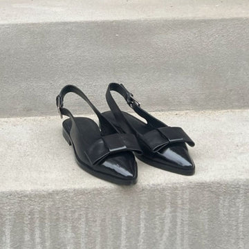 COPENHAGEN SHOES CITY WALK - BLACK Ballerinas 0001 BLACK