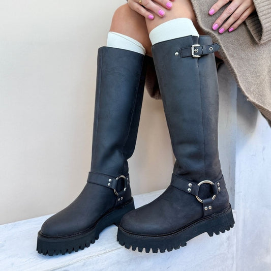 COPENHAGEN SHOES COME ROCK ME Long boot 0001 BLACK