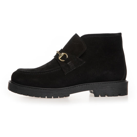 COPENHAGEN SHOES FLYING BOOT SUEDE Laarzen 0001 BLACK