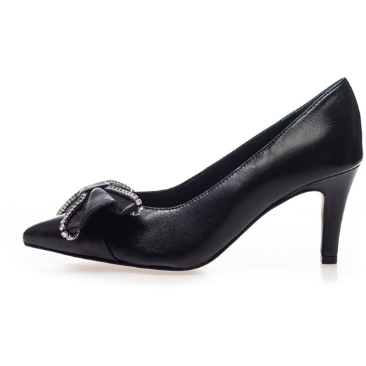 COPENHAGEN SHOES HER MOMENTS LEATHER Heels 0001 BLACK