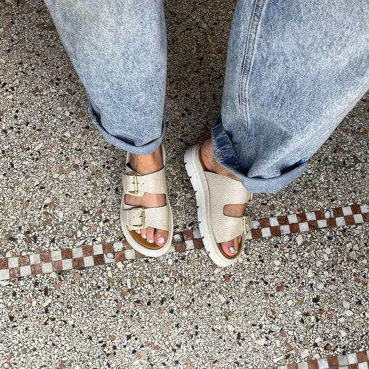 COPENHAGEN SHOES IMAGINE Slippers 1620 OFF WHITE