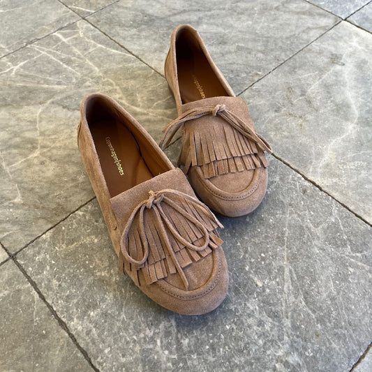 COPENHAGEN SHOES LA BOHEME Boat Shoe 0301 BISCUIT