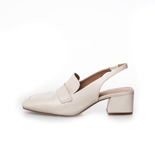 COPENHAGEN SHOES LESS IS MORE Heels 001 BEIGE (UNBLEACHED)