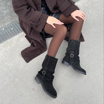 COPENHAGEN SHOES LET'S IMAGINE Laarzen 0001 BLACK