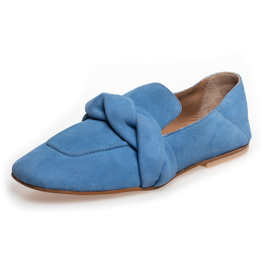 COPENHAGEN SHOES LIKE FAIRYTALES SUEDE Loafers 0220 DENIM