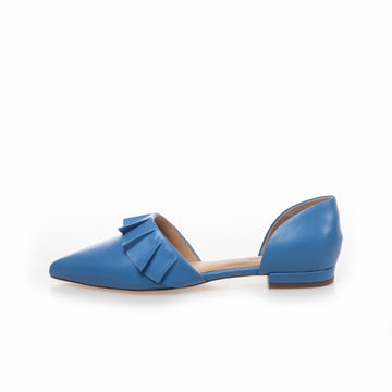 COPENHAGEN SHOES NEW ROMANCE 23 LEATHER Ballerinas 1201 Electric blue