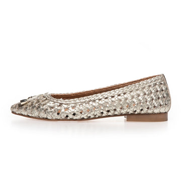 COPENHAGEN SHOES ON MY LOVE GOLD Ballerinas 0051 GOLD