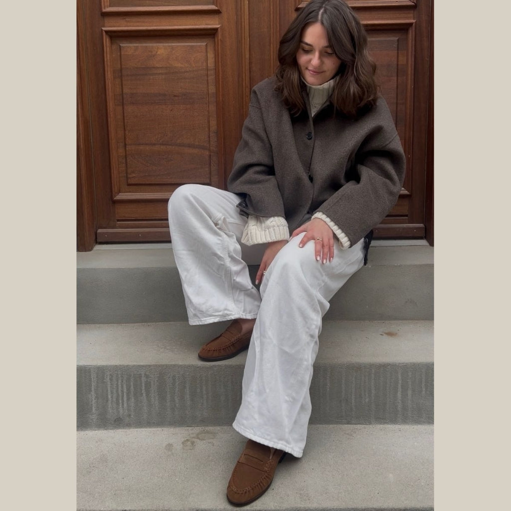 COPENHAGEN SHOES PARIS AND ME S. Loafers 0242 DARK COGNAC