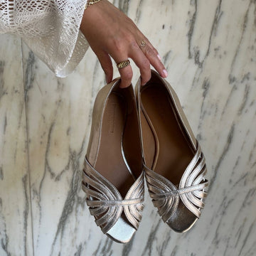 COPENHAGEN SHOES PASSIONATE Ballerinas 0051 GOLD