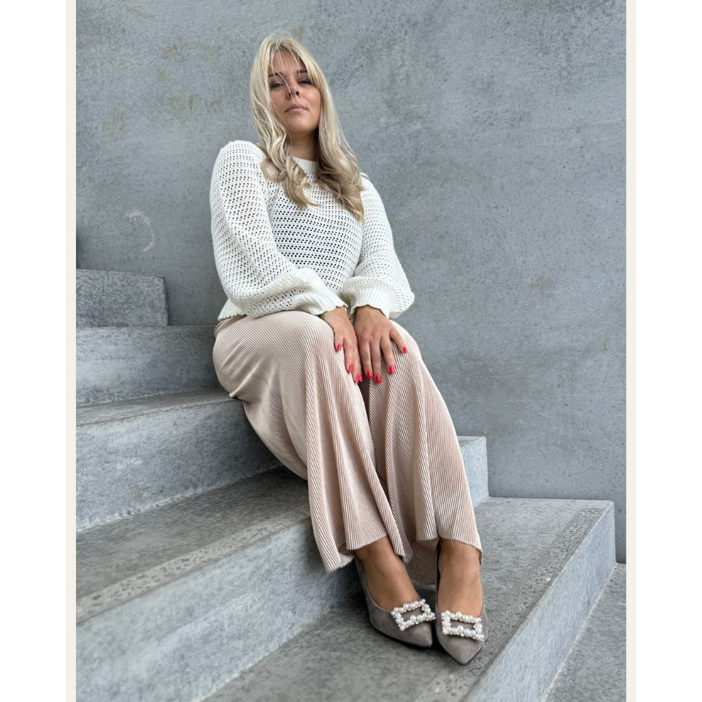 COPENHAGEN SHOES PEARLS AND DIAMONDS Heels 0099 BEIGE (TOPO)