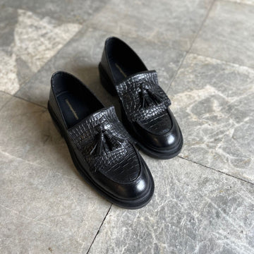 COPENHAGEN SHOES POWER WALK SHOE Loafers 2240 BLACK CR