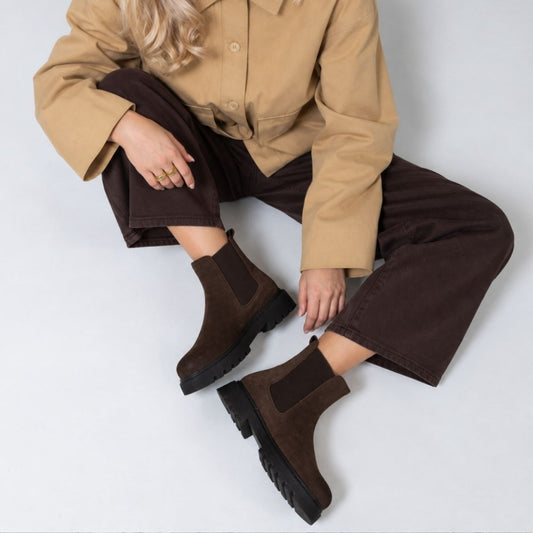 COPENHAGEN SHOES STEP IN S Laarzen 0018 DK BROWN