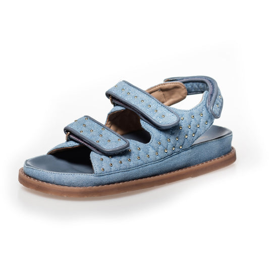 COPENHAGEN SHOES STUDS ON JEANS Sandalen 077 Jeans blue