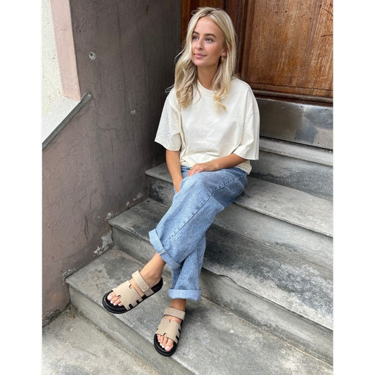 COPENHAGEN SHOES SUMMER PASSION PLAIN Slippers 0301 BISCUIT