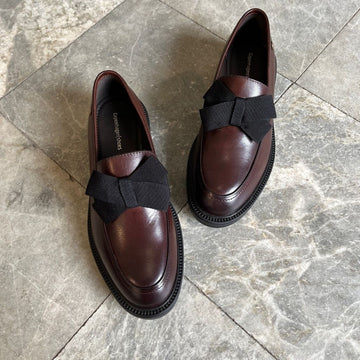 COPENHAGEN SHOES SURROUND ME LEATHER Loafers 0012 BROWN