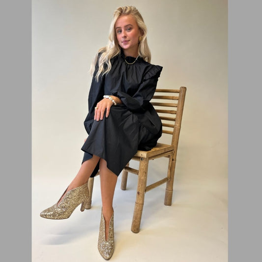 COPENHAGEN SHOES SUS GLITTER Heels 013 GOLD GLITTER