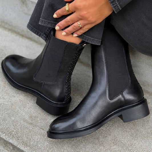 COPENHAGEN SHOES THE CITY LIFE Laarzen 0001 BLACK