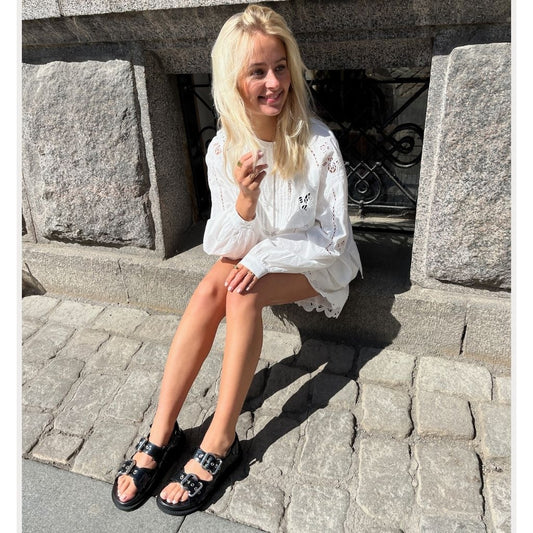 COPENHAGEN SHOES THE MAGICAL PATENT Sandalen 0011 BLACK PATENT