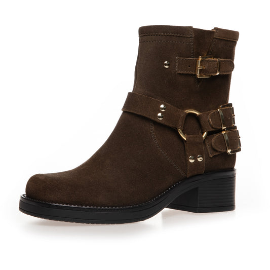 COPENHAGEN SHOES THE MAGIC MOVE SUEDE Laarzen 100 ARMY GREEN