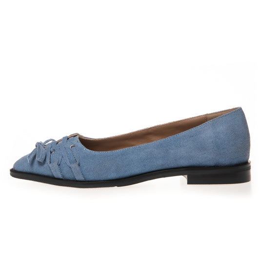 COPENHAGEN SHOES THE NUMBER - DENIM Ballerinas 0025 BLUE