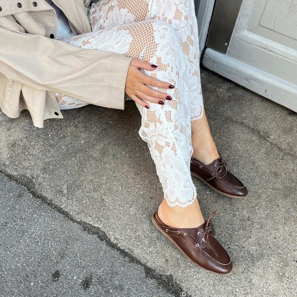 COPENHAGEN SHOES THE REAL MOVE L. Mules 0012 BROWN