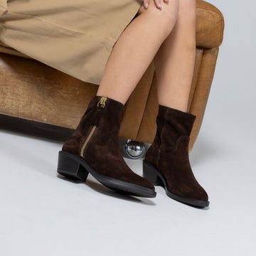 COPENHAGEN SHOES THE SOUND S. Laarzen 004 Dark brown