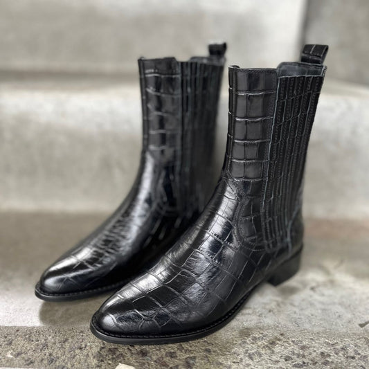 COPENHAGEN SHOES THE STATEMENT Laarzen 0001 BLACK