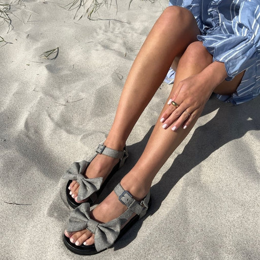 COPENHAGEN SHOES THE SUMMER BREEZE - DENIM Sandalen 0741 GREY DENIM