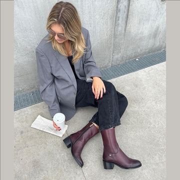 COPENHAGEN SHOES YOUR VIBE BORDEAUX Laarzen 2222 BORDEAUX