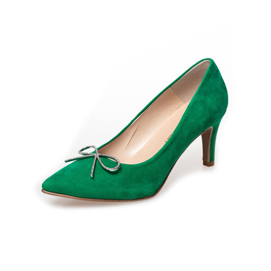 COPENHAGEN SHOES DANCE AND DIAMONDS Heels 451 GREEN JELLY BEAN