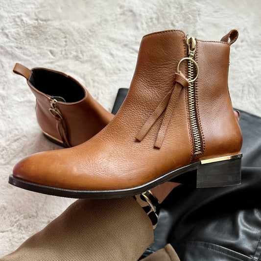 COPENHAGEN SHOES FEVER Leather 22 Laarzen 112 Cognac
