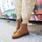 COPENHAGEN SHOES ALLY Suede Laarzen 112 Cognac