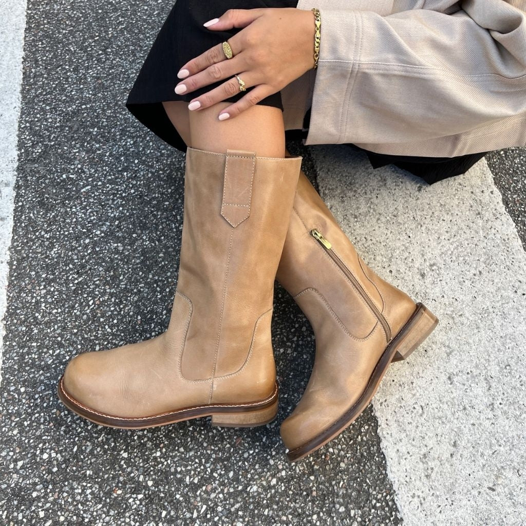 COPENHAGEN SHOES ALL DAY Laarzen 632 TAN