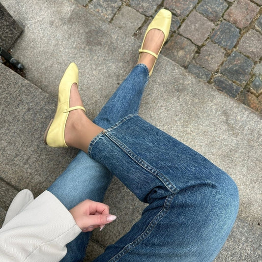 COPENHAGEN SHOES ALL FOR LOVE Ballerinas 5544 Sun Yellow