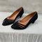 COPENHAGEN SHOES ALL I NEED SUEDE Heels 001 Black