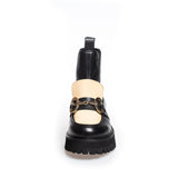 COPENHAGEN SHOES ALL I WANT MULTI Boot 0002 BLACK/BEIGE