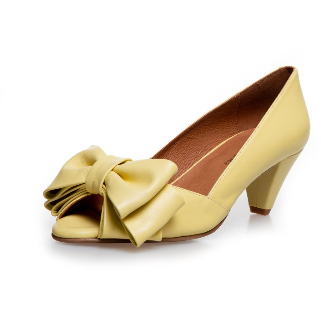 COPENHAGEN SHOES ANGIA Heels 0085 LT YELLOW