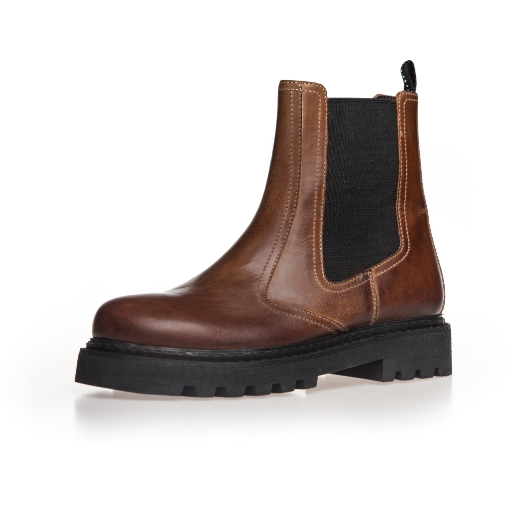 COPENHAGEN SHOES ANKLE BOOT Laarzen 0500 BROWN/BLACK