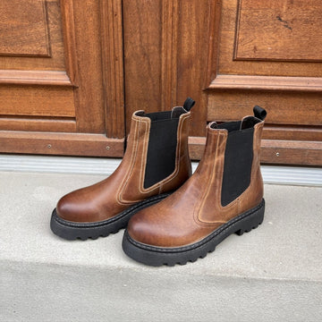 COPENHAGEN SHOES ANKLE BOOT Laarzen 0500 BROWN/BLACK