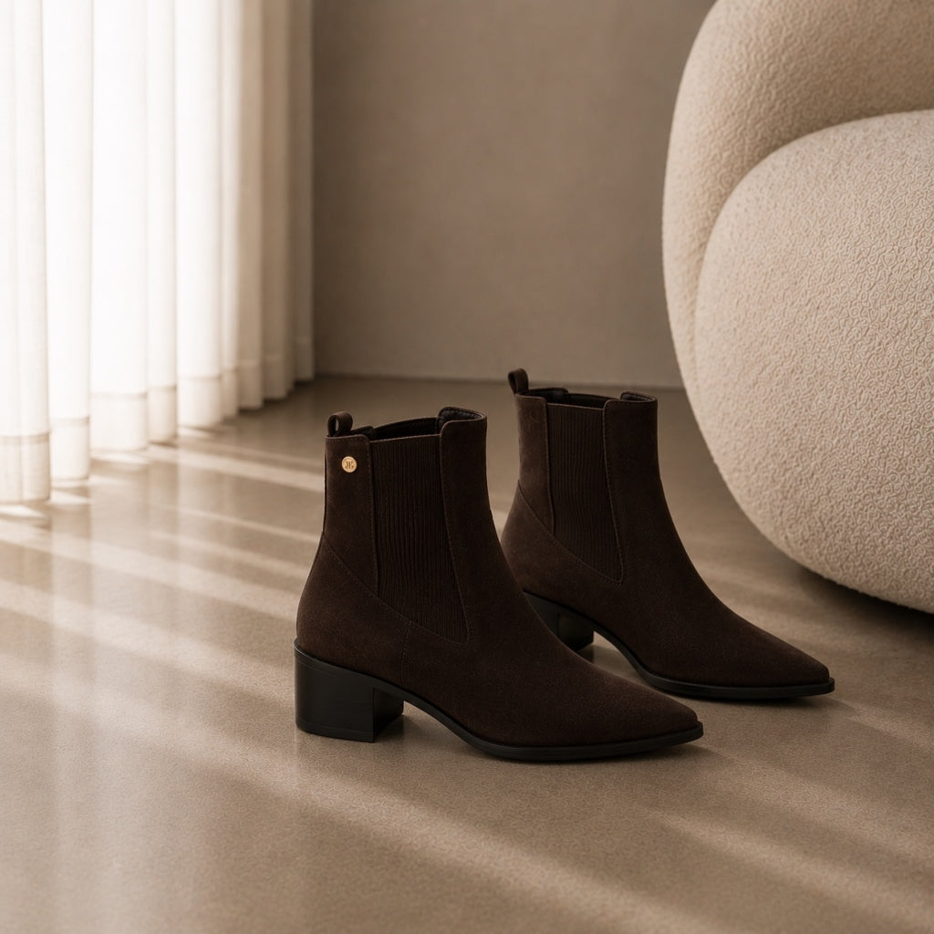COPENHAGEN SHOES ANYONE S. Laarzen 0018 DK BROWN