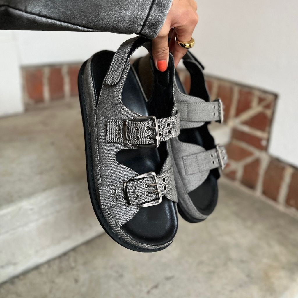 COPENHAGEN SHOES AS I WAS DENIM Sandalen 0741 GREY DENIM