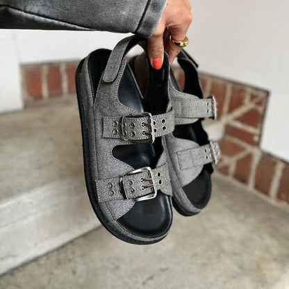 COPENHAGEN SHOES AS I WAS DENIM Sandalen 0741 GREY DENIM