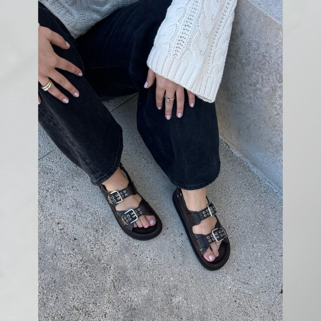 COPENHAGEN SHOES AS I WAS L. Sandalen 004 Dark brown