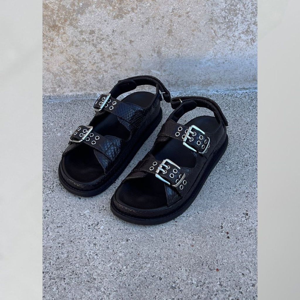 COPENHAGEN SHOES AS I WAS L. Sandalen 004 Dark brown